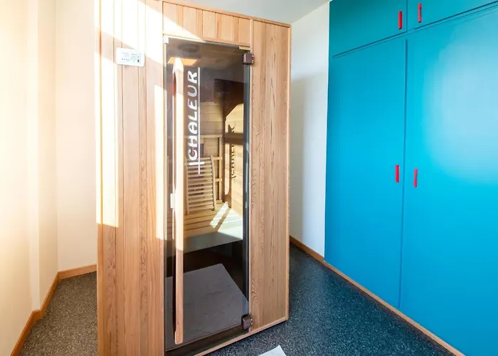 Stylish Retreat With Sauna Awenne